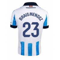 Real Sociedad Brais Mendez #23 Hjemmebanetrøje 2023-24 Kortærmet